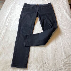 Paige Black Peg Skinny Jeans Size 30